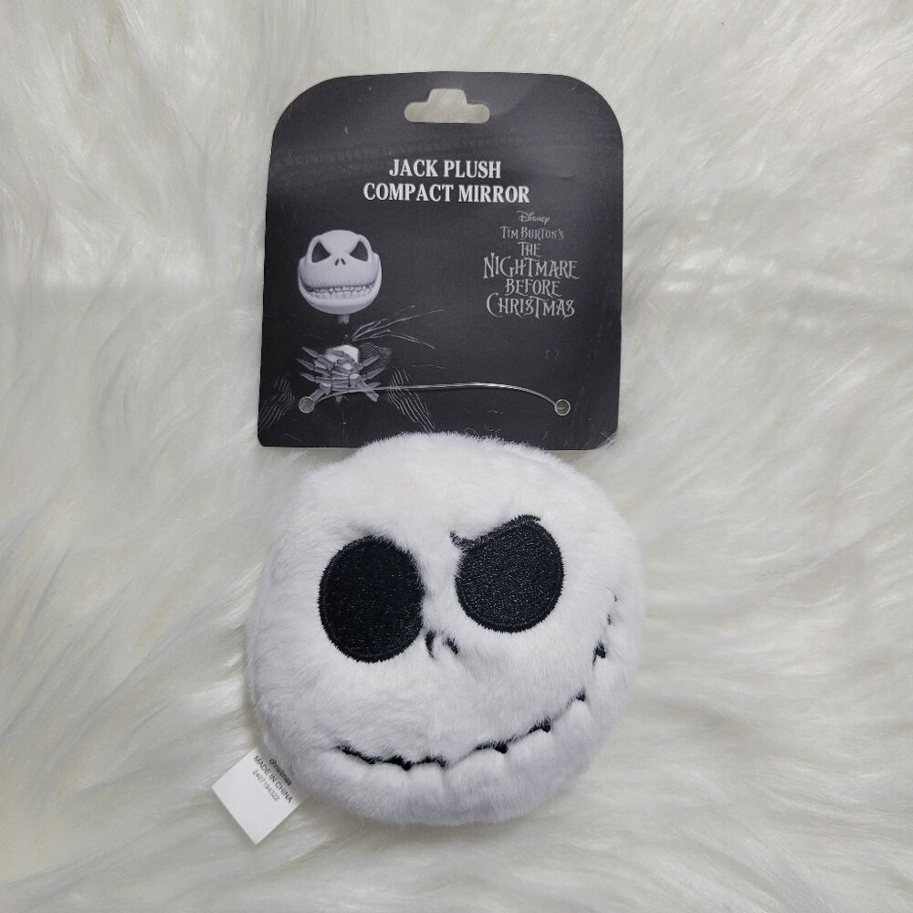 Nightmare Before Christmas Jack Skellington Plush Compact Mirror